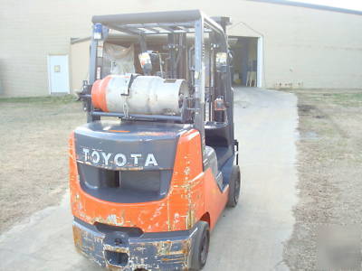 2007 toyota 6,000 lb. 8 series 8FGCU30 forklifttruck 