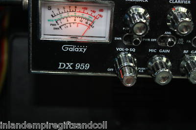 Galaxy dx 959 very loud awesome radio +extras 