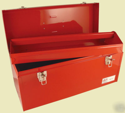 Malco 1602 varsatile metal tool box w/ single tray