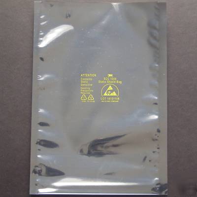 New 10 3M scc 1000 anti-static shield bags 6 x 10