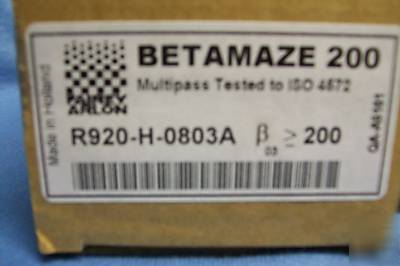 Hydraulic filter element / betamaze 200 / 