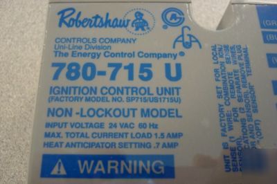 New robertshaw ignition controller 780-715 u