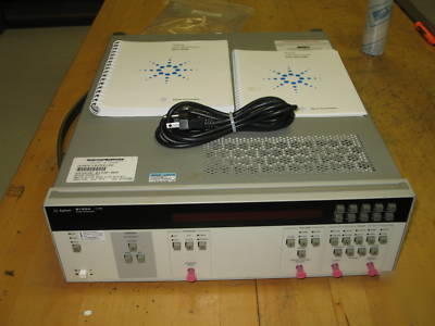 Agilent 8133A pulse generator, 3 ghz, opts 004