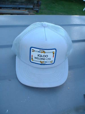 Ball cap hat - igloo welding hay river nwt torch (H386)