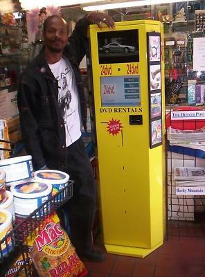 New dvd rental kiosk machine ** ** - clearance sale