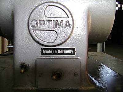 Optima tool grinder grinding machine deckel drill point