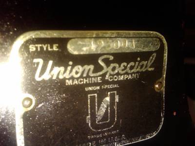 Union special industrial cylinder coverstitch machine