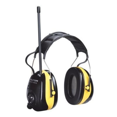  safety am/fm stereo radio hearing protection earmuffs