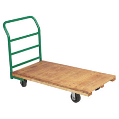 Shoplet select wood platform cart 30 x 60