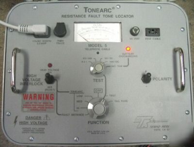 Tempo model 5 tonearc resistance fault tone locator