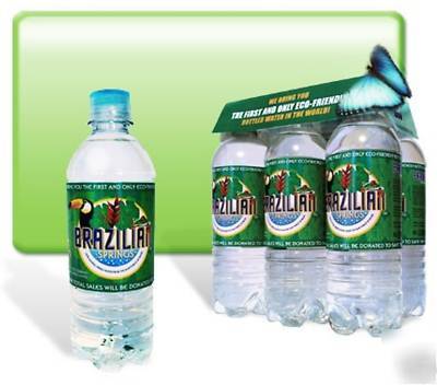Brazilian springs bottled water 1/2 liter 50% off 