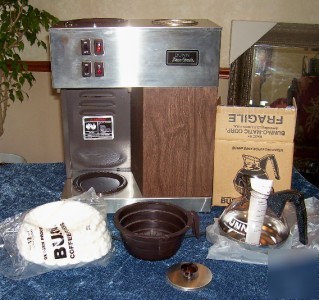 Bunn vpr two-burner pour-over coffee brewer-extras lknu