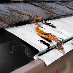 New 100' solid snap on gutter leaf covers topper guard 