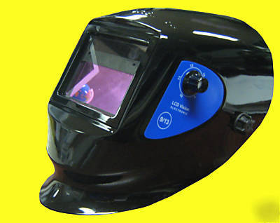 New auto darkening lcd welding helmet solar tig mig arc 