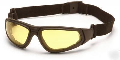 Pyramex xsg tactical goggle glasses anti-fog