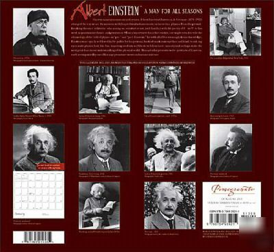 Albert einstein - a man for all seasons - 2008 calendar