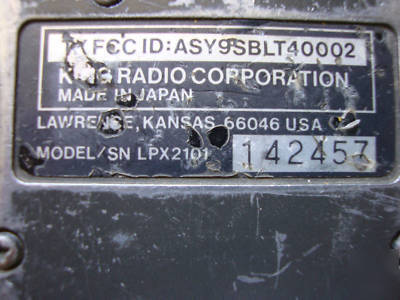 Bendix king 800MHZ ltr capable radio # LPX2101 lot 2 01