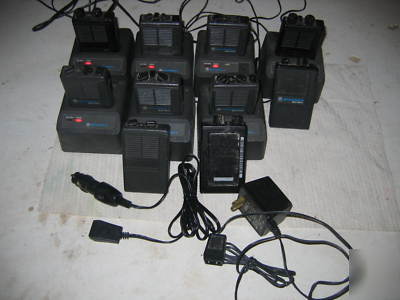 Fire rescue pagers with chargers motorola minitor ii 2