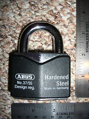 High security padlock, abus padlock 4 hasp truck lock 