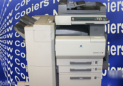 Konica minolta C351 color copier printer scan 168K