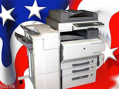 Konica minolta C351 color copier printer scan 168K