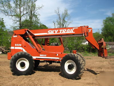 Skytrak 6036 telescopic forklift telehandler we deliver