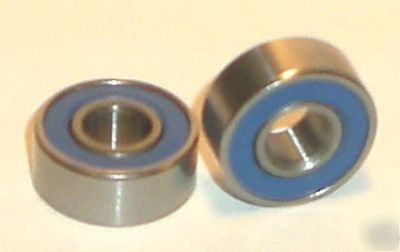 New R3-2RS sealed abec-5 ball bearings, 3/16 x 1/2