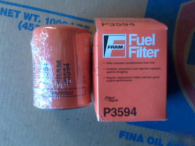New fuel filters fram P3594 case fmc timberjack gmc cat 
