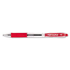 Ballpoint pen,retract./refill.,fine point,red ink, sold