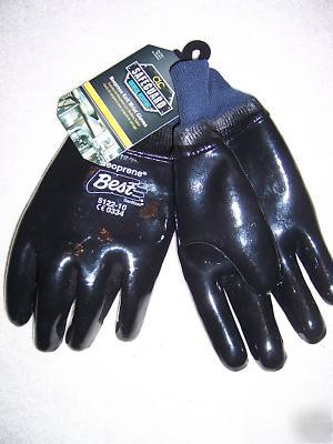Clc neoprene chemical resistant knit wrist gloves