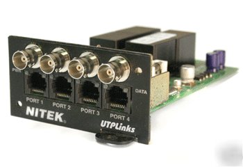 Nitek CHM12A CX452 cage utp card video data power