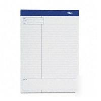 Tops docket gold planning pad, wide margin with task...