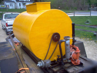 550GAL tank w/trailer, asphalt,sealcoat,sealcoating