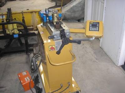 2007 baileigh rbd 250 tube bender w/ programmable contr