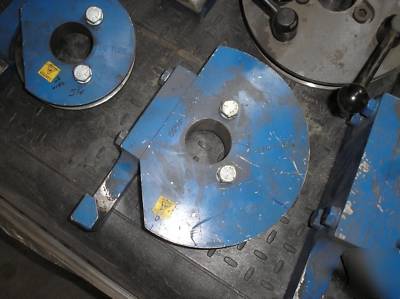 2007 baileigh rbd 250 tube bender w/ programmable contr