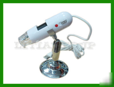 1.3 mege pixel camera & usb digital microscope 200X 