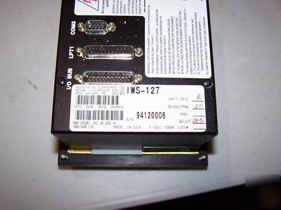 Nematron iws-127 operator interface unit sn 94120006