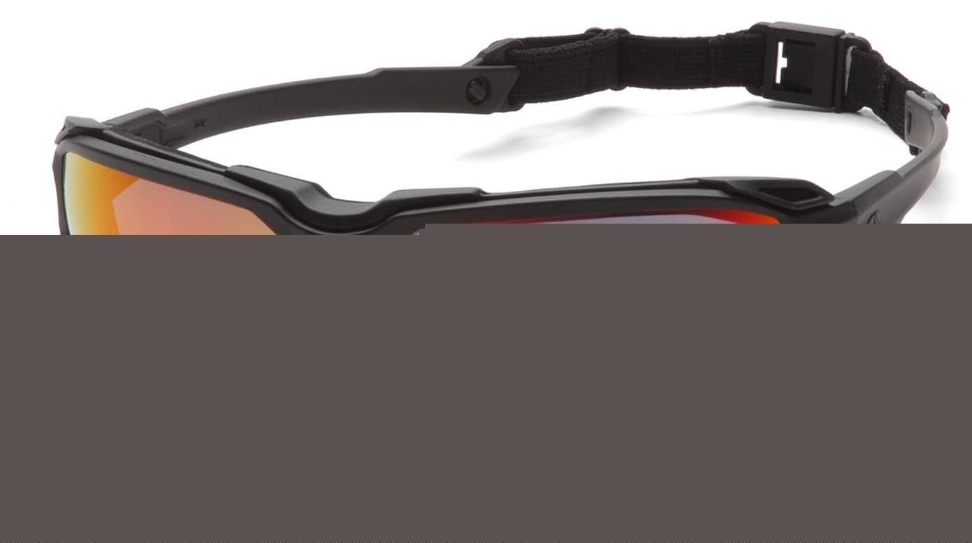 New pyramex SBB5055DT sky red mirror lens highlander