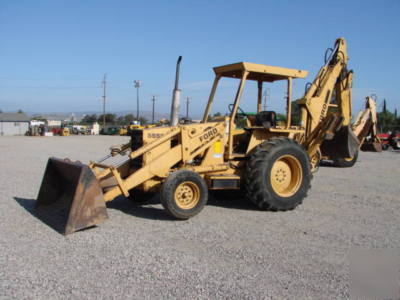 1986 ford 555B loader backhoe