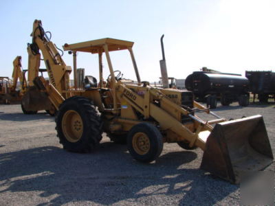 1986 ford 555B loader backhoe