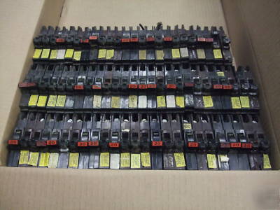 20 a single pole federal pac. thin circuit breaker lot 