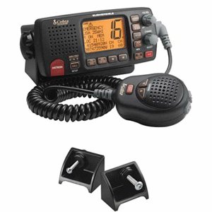 Cobra mr F80B fixed mount vhf w/ digital voice recorder