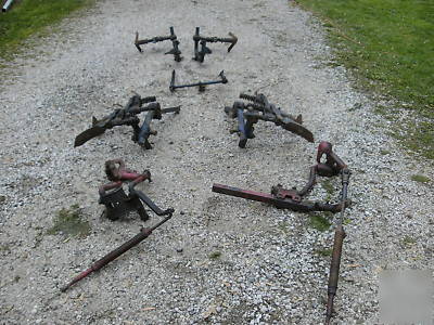 Farmall cub~ 144 cultivators front & back complete set