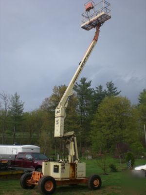 Jlg 60HA 60' articulating boom man aerial lift 