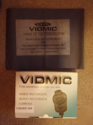 New brand in box ehs vidmic by earhugger motorola xts