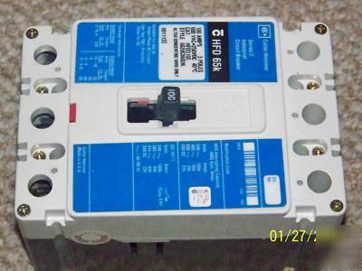 New cutler hammer HFD3100 100A 3P 600V circuit breaker 