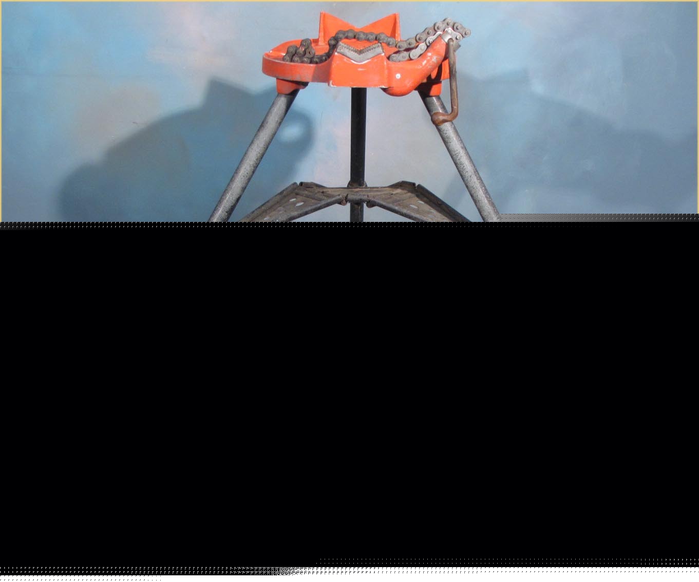 Ridgid tristand 460 chain vise - 1/8