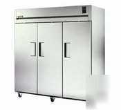 True TR3F-3S| s/s triple door freezer deep reach in|