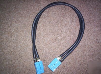 Twin potable power cable 90C 2000V w/ 2 connectors