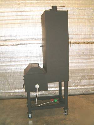 Vertical bbq smoker and grill by boarsmoke cookers